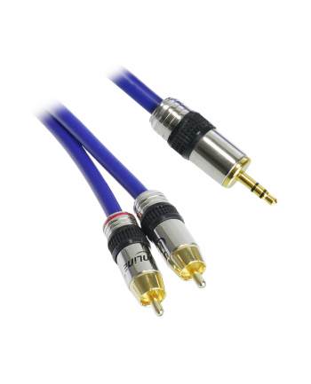 InLine 5m 2x RCA/3.5mm Premium (89935P)