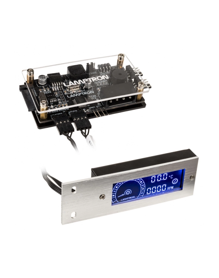 Lamptron TC20 PCI RGB - srebrny (LULS314) główny