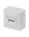 Metz Connect Gniazdo Sieciowe 1307380002-I 1307380002-I, 2 Porty, Cat 6, Nadtynkowy - nr 1