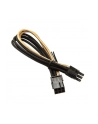 SILVERSTONE 6-PIN-GRAFIKKABEL , 0.25 M (SST-PP07-IDE6BG) - nr 2