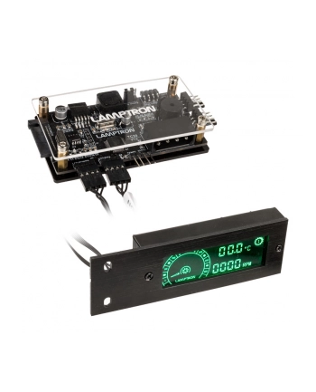 Lamptron TC20 PCI RGB wentylator i kontroler LED (LULS313)