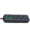 Brennenstuhl Eco-Line Listwa Zasilająca Z Wyłącznikiem - 3X Gniazdo - 3M Kabel - Czarna - nr 3