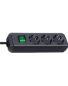 Brennenstuhl Eco-Line Listwa Zasilająca Z Wyłącznikiem - 3X Gniazdo - 3M Kabel - Czarna - nr 13
