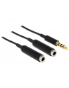 Delock Kabel Splitter Audio Jack 3.5Mm 25Cm - nr 3