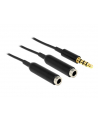 Delock Kabel Splitter Audio Jack 3.5Mm 25Cm - nr 8