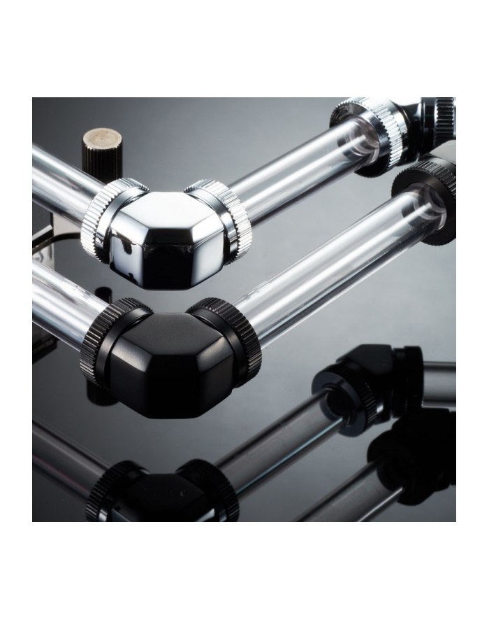 Phanteks Złączka kątowa 90 stopni, 2x 12mm chrome (PHA90CR12) główny