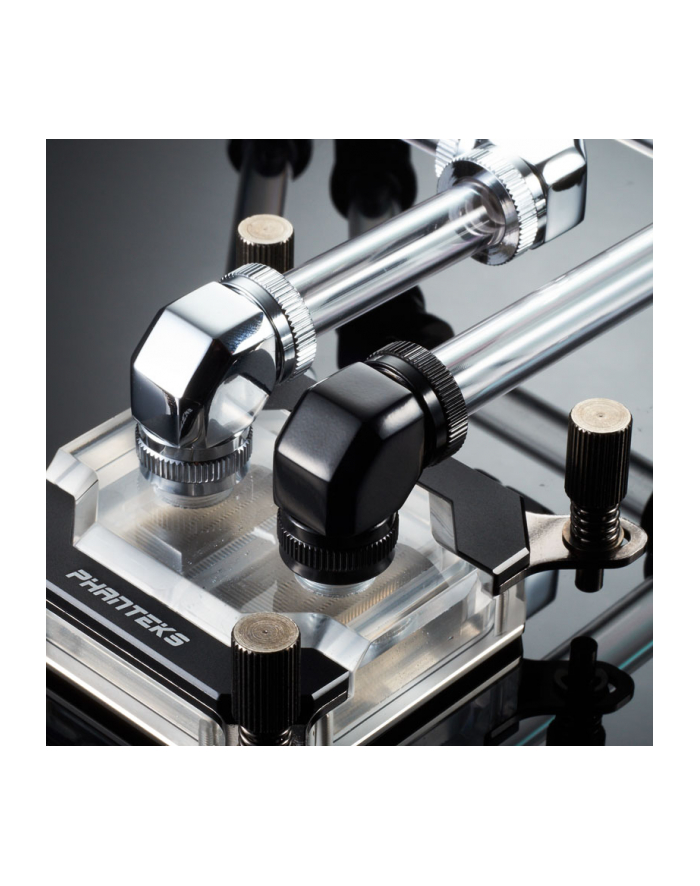 Phanteks Złączka 45 12mm - G1/4 Chrome (PHRA45CR12) główny