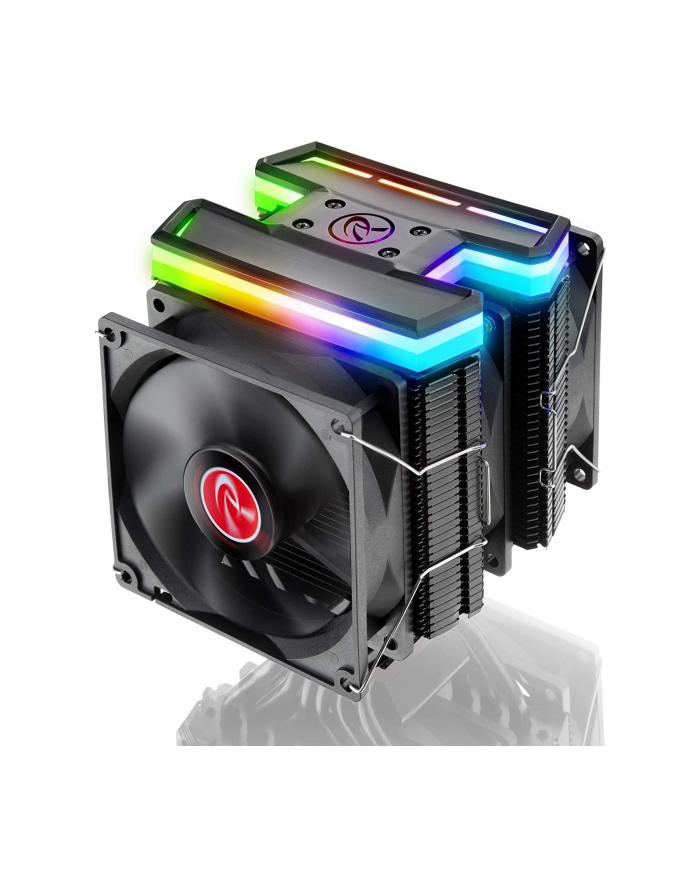 Raijintek Delos RBW Rainbow RGB LED 92mm (CPRT031) główny