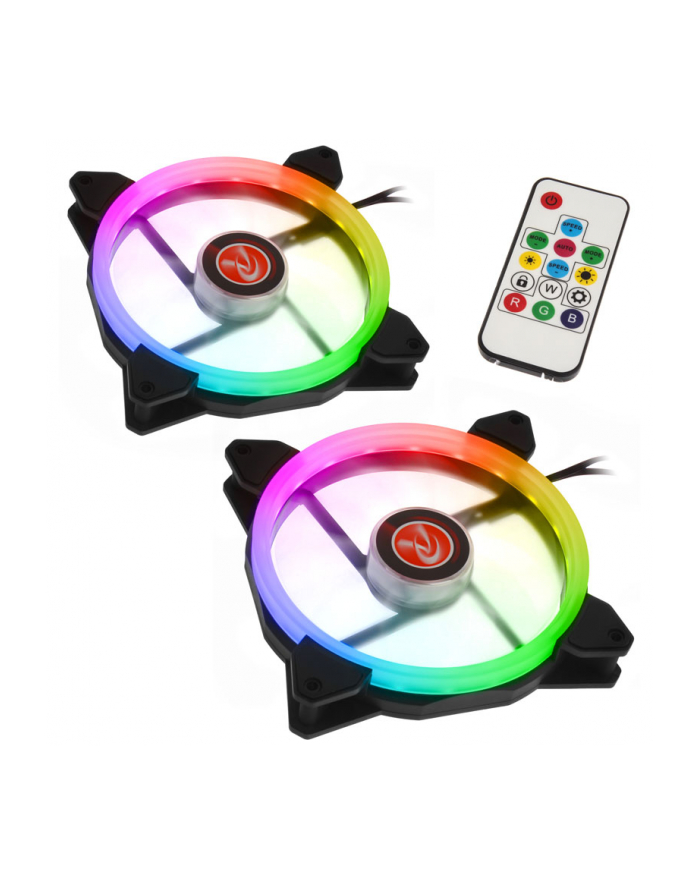 Raijintek IRIS Rainbow 140mm RGB 2Pack (0R400049) główny