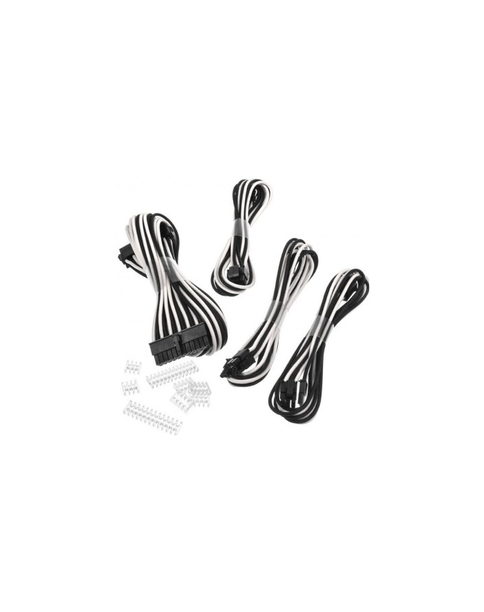 PHANTEKS  kabli zasilających 24-pin/4+4-pin/2x 6+2-pin 5m czarno-biały (PH-CB-CMBO_BW) główny