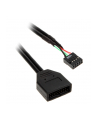 Silverstone Kabel Usb 2.0/3.0 G11303050-Rt, 1X Złącze Żeńskie Usb 3.0, 19-Pin - 1X Złącze Że (G11303050-RT) - nr 4