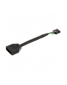 Silverstone Kabel Usb 2.0/3.0 G11303050-Rt, 1X Złącze Żeńskie Usb 3.0, 19-Pin - 1X Złącze Że (G11303050-RT) - nr 6