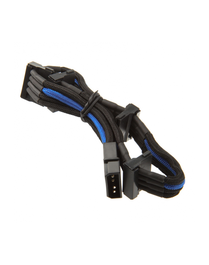 SILVERSTONE 4-PIN ZU 4X 15-PIN-SATA-KABEL , 0.3 M (SST-PP07-BTSBA) główny