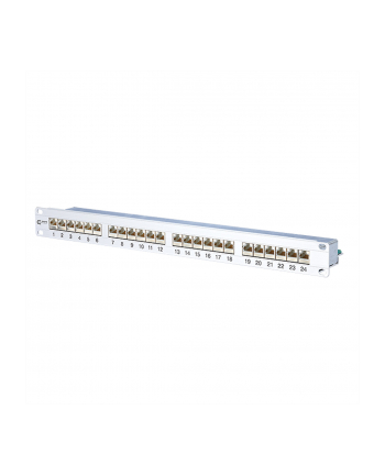Metz Patch panel CAT 6 24 porty 1U 19'' Srebrny (130855E) nr 1