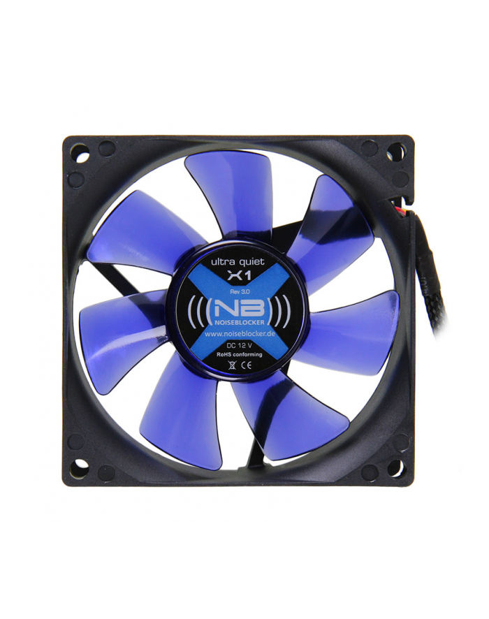 Noiseblocker NB BlackSilentFan X-1 80x80x25 (ITR-X-1) główny