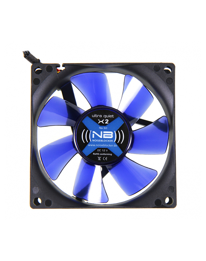 Noiseblocker NB BlackSilentFan X-2 80x80x25 (ITR-X-2) główny