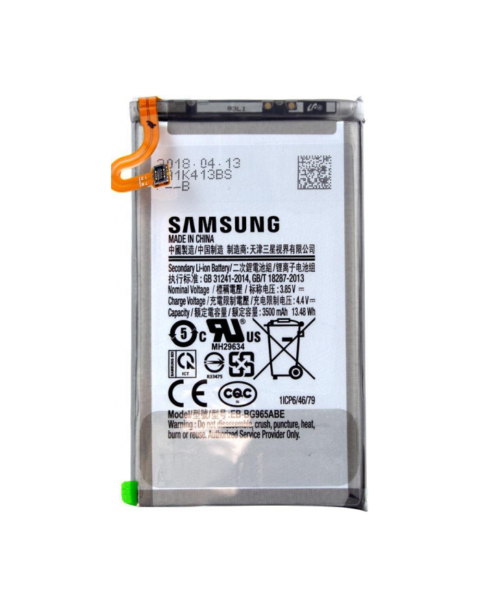 Oryginalna bateria Samsung EB-BG965ABA S9 + G965F główny