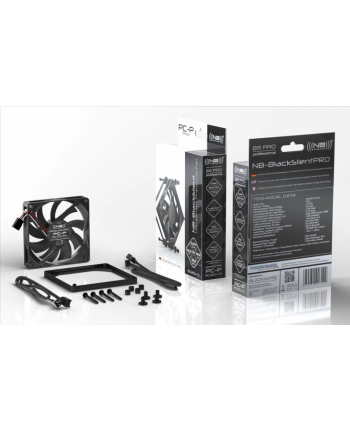 Noiseblocker Wentylator BlackSilent Pro P-1 - 80mm (ITR-P-1)