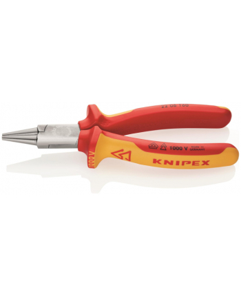 Knipex Szczypce okrągłe VDE 160mm 1000V 22 06 160