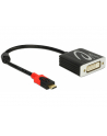 Kabel Delock DVI USB-C 0.2 Czarny (61213) - nr 5
