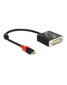 Kabel Delock DVI USB-C 0.2 Czarny (61213) - nr 9