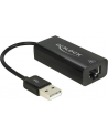 Delock USB - RJ-45 Czarny (62595) - nr 14
