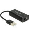 Delock USB - RJ-45 Czarny (62595) - nr 7