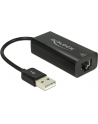 Delock USB - RJ-45 Czarny (62595) - nr 8