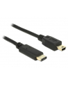 Delock USB C-miniUSB M/M 2m Czarny (83336) - nr 3