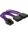 Delock 8Pin EPS - 2x 4Pin Molex 0.15m (83703) - nr 2