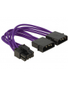 Delock 8Pin EPS - 2x 4Pin Molex 0.15m (83703) - nr 6