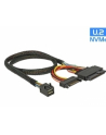 Delock Delock SFF-8643 / U.2 SFF-8639 + SATA 15Pin 0.5m (84819) - nr 11