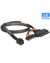 Delock Delock SFF-8643 / U.2 SFF-8639 + SATA 15Pin 0.5m (84819) - nr 2