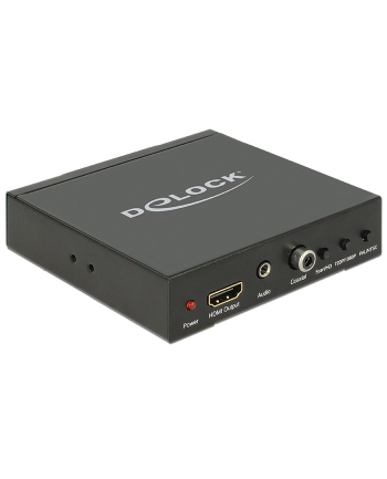 Adapter AV Delock SCART / HDMI  HDMI ze skalerem (62783)