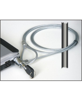 DeLOCK Notebook security lock with key (20595)