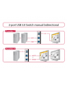 Delock Urządzenie PLC 2 portów USB 3.0 dwukierunkowy (87667) - nr 3