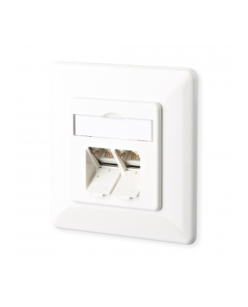 METZ CONNECT E-DAT C6 2 Port UP reinweiß RAL9010 nr 1