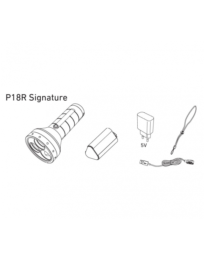 Ledlenser P18R Signature 4500Lm (Lll502191) główny