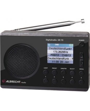 Albrecht DR70 czarny nr 1