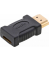 DeLOCK Kabel Adapter DELOCK High Speed HDMI A-St.>C-Bu. Goldk. [bk] (65262) - nr 11
