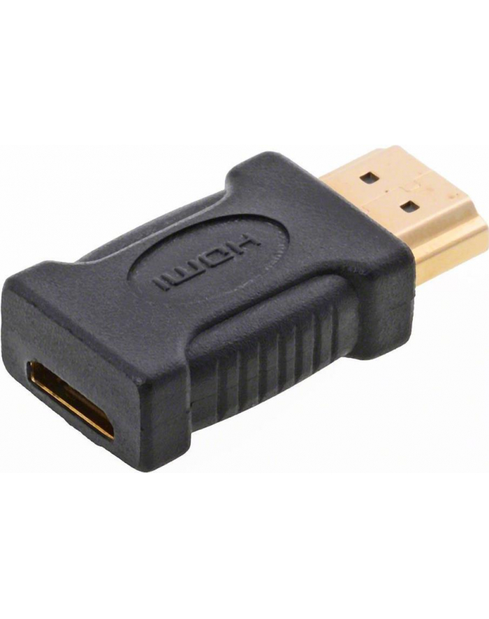 DeLOCK Kabel Adapter DELOCK High Speed HDMI A-St.>C-Bu. Goldk. [bk] (65262) główny