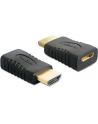 DeLOCK Kabel Adapter DELOCK High Speed HDMI A-St.>C-Bu. Goldk. [bk] (65262) - nr 7