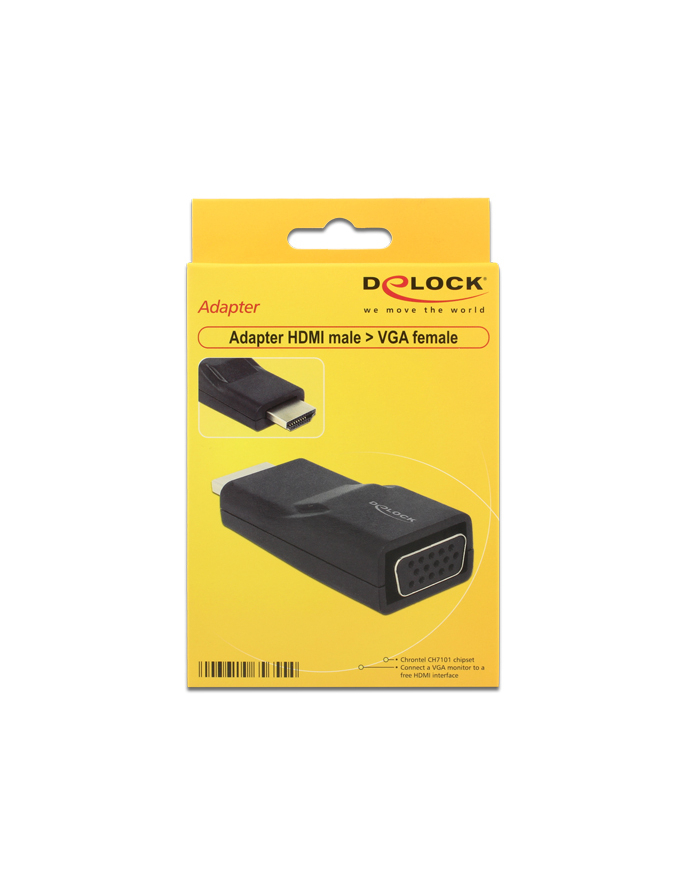 Delock Adapter AV HDMI A - D-Sub15 (65655) główny