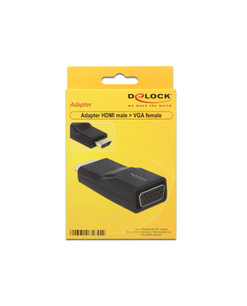 Delock Adapter AV HDMI A - D-Sub15 (65655)