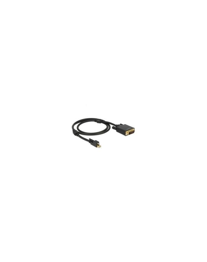 Delock mini-DisplayPort-DVI(24+1) Czarny 1m (83725) główny