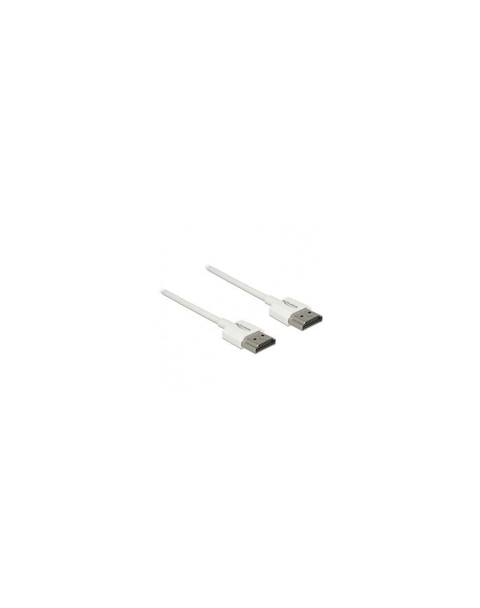 Delock Kabel HDMI - HDMI 3m Biały (85138) główny