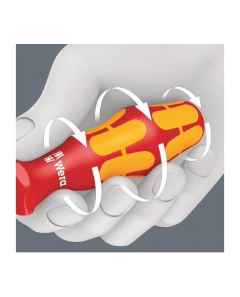 Wera Wkrętak płaski 05 006100001, 2,5 x 80 mm, VDE, DIN EN 60 900:2004 5006100001