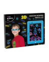 derform Magiczna neonowa tablica 3D LED niebieska Kidea - nr 1