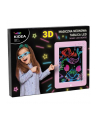 derform Magiczna neonowa tablica 3D LED różowa Kidea - nr 1
