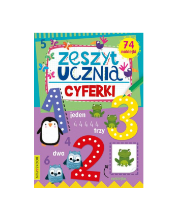 booksandfun Książka Zeszyt ucznia. Cyferki